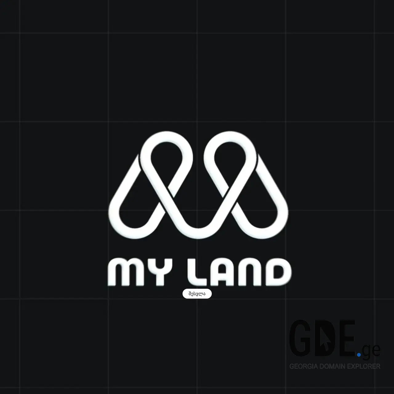Screenshot of the site mylands.ge at 2025-12-12