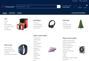 Скриншот mysmart.ge