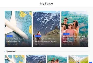myspace.ge-ის ეკრანის სურათი