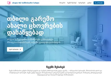 Screenshot of n2samshobiaro.ge