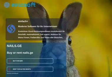 Screenshot of nails.ge