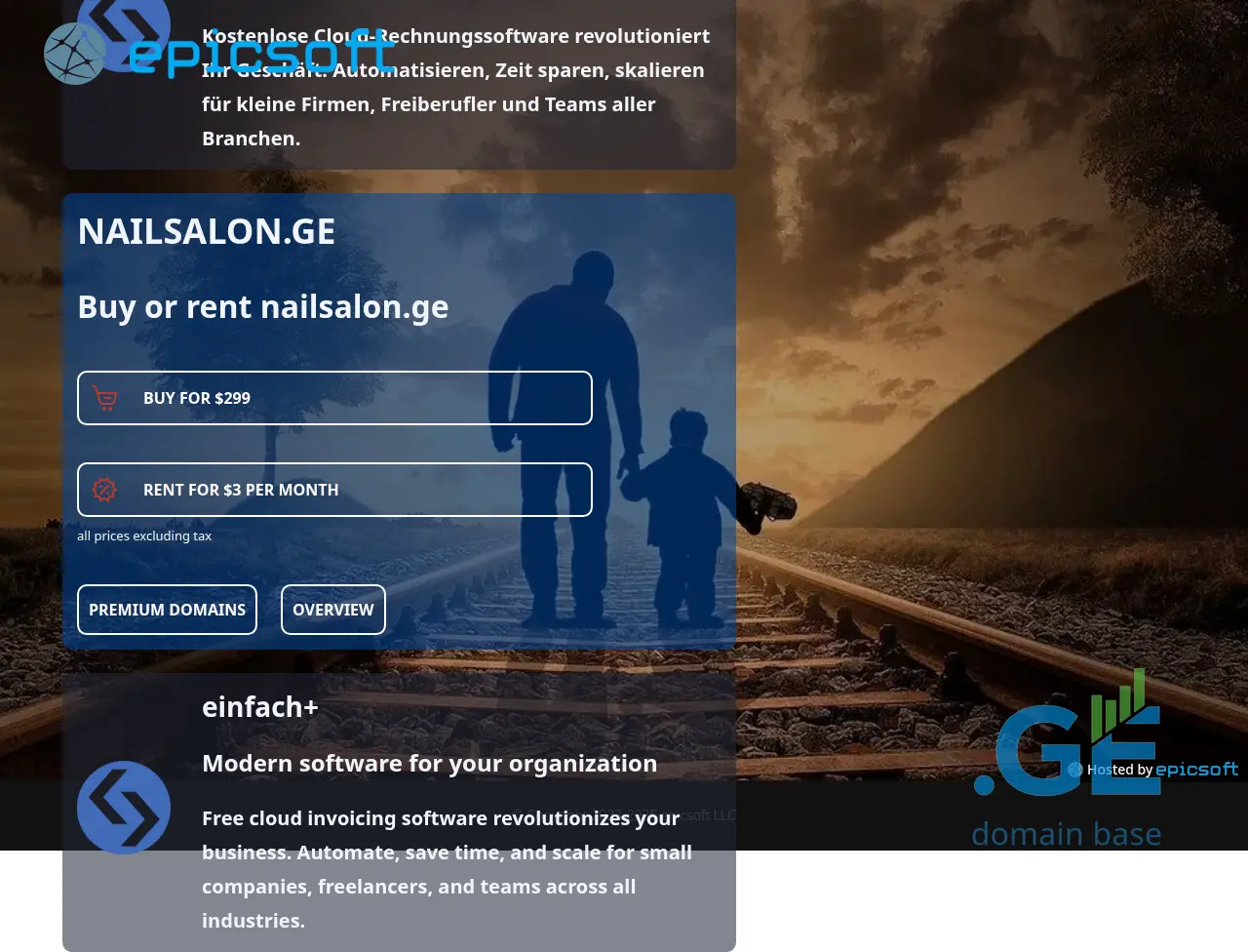 Screenshot of the site nailsalon.ge at 2025-10-10