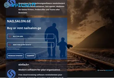 Screenshot of nailsalon.ge