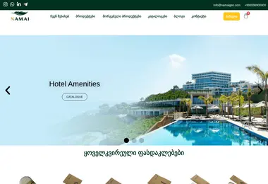 Screenshot of namaigeo.ge