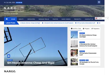 Screenshot of narg.ge