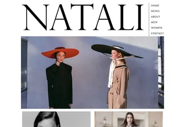 Скриншот natalimodels.ge