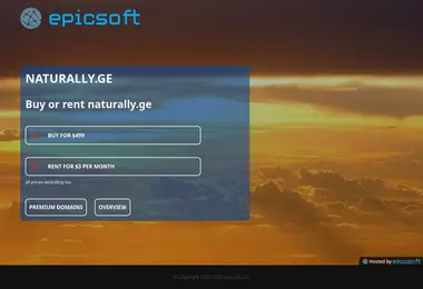 Screenshot of naturally.ge
