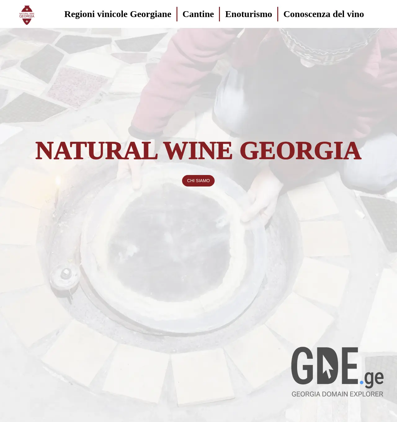 Screenshot of the site naturalwine.ge at 2025-12-02