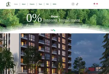 Скриншот ncgroup.ge