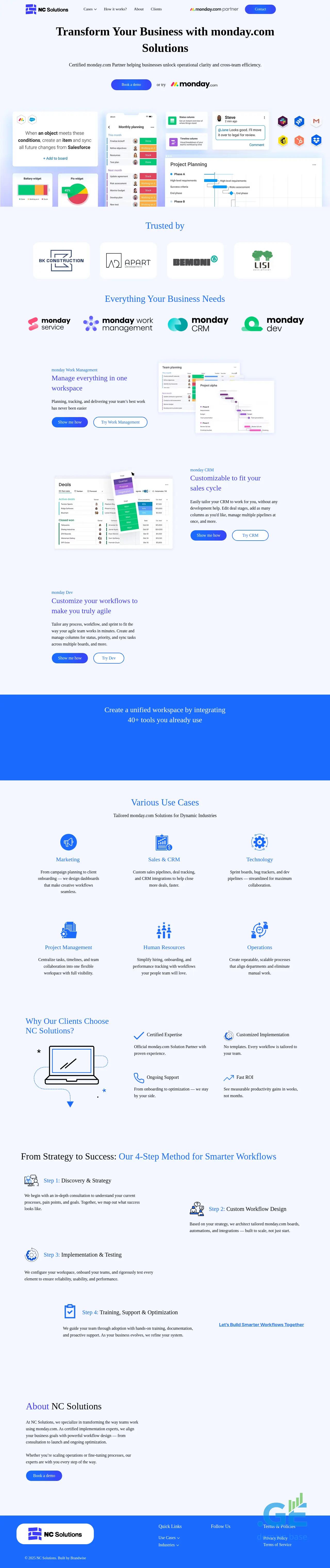 Screenshot of the site ncs.ge