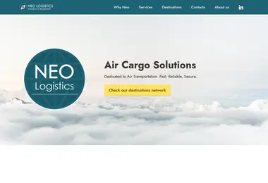 neologistics.ge-ის ეკრანის სურათი