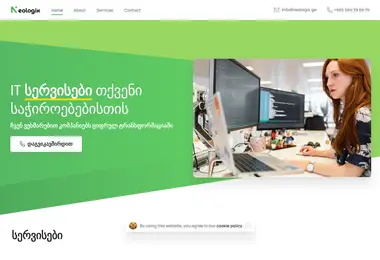 Скриншот neologix.ge