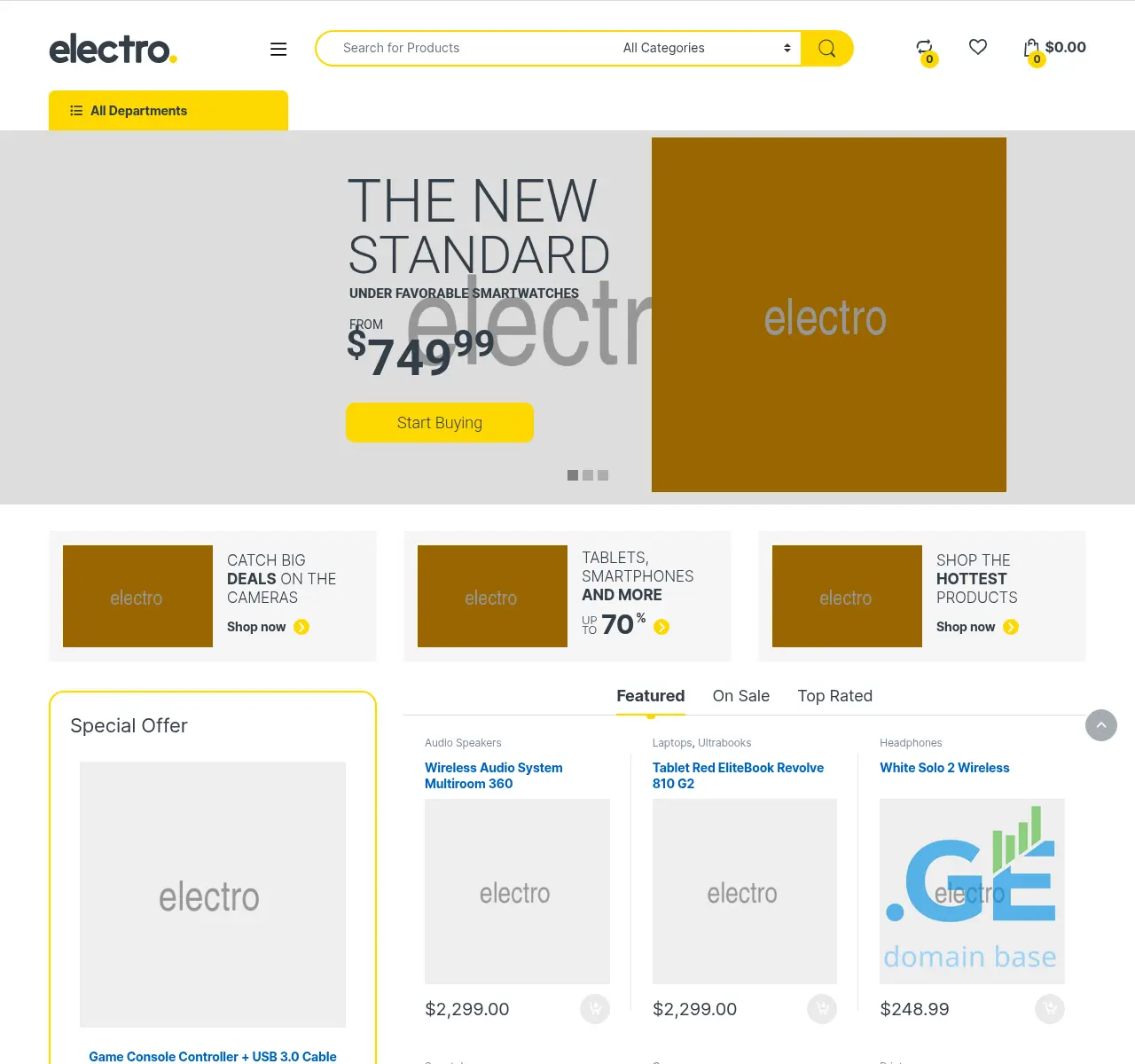Screenshot of the site neostore.ge at 2025-11-18