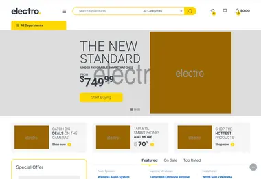 Screenshot of neostore.ge