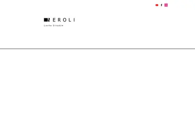 neroli.ge-ის ეკრანის სურათი