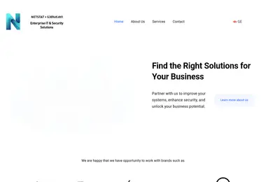 Скриншот netstat.ge