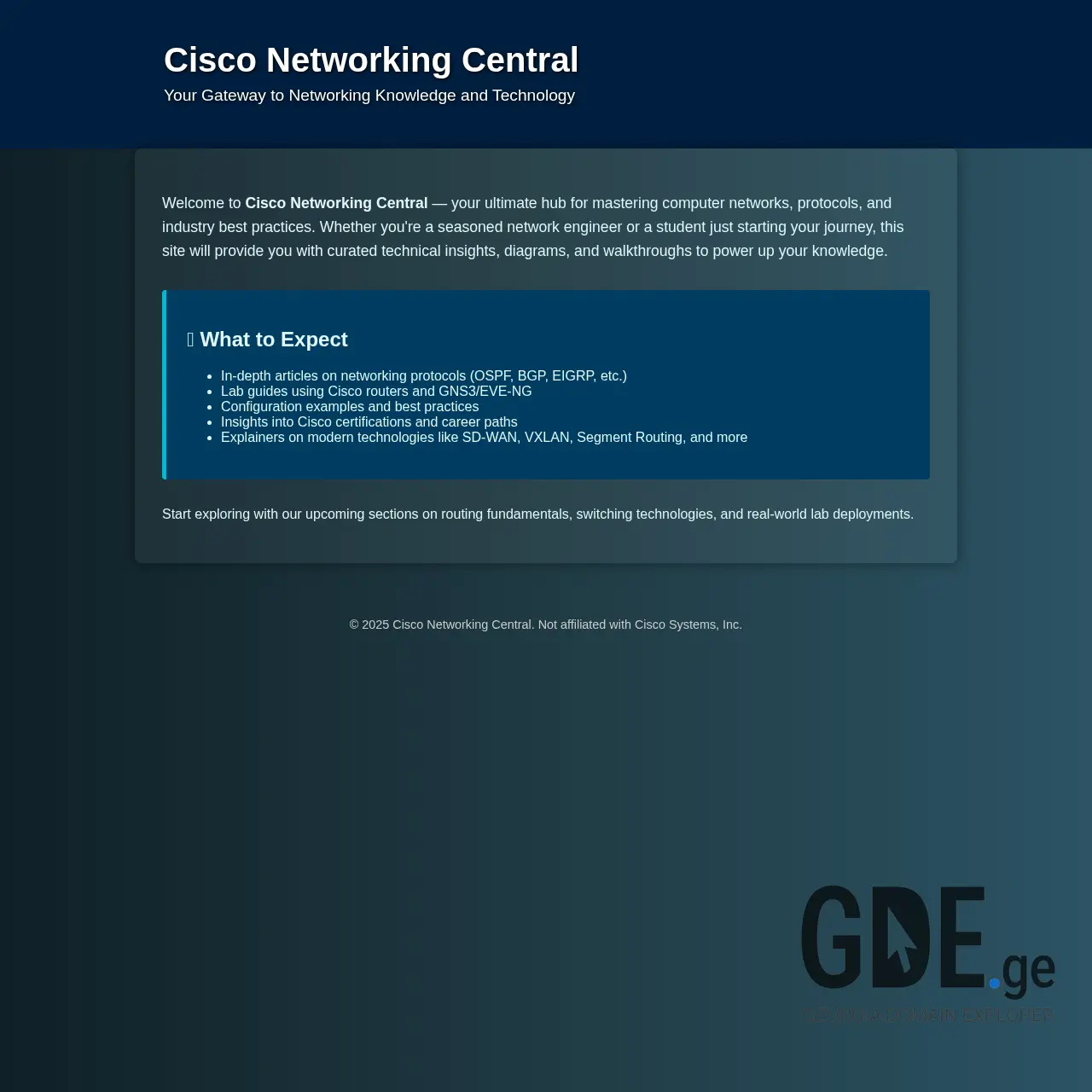 Screenshot of the site networkers.ge at 2025-12-12