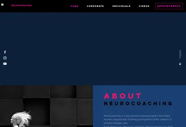 Скриншот neurocoaching.ge