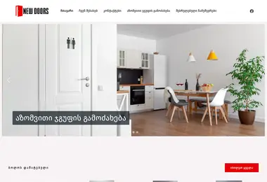 Скриншот newdoor.ge