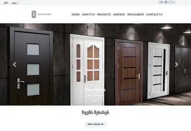 Screenshot of newdoors.ge