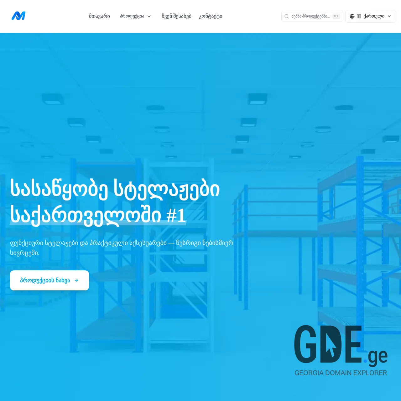 Screenshot of the site newmotorsi.ge at 2025-12-12