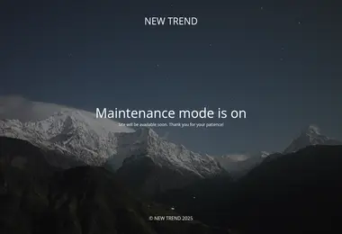 Screenshot of newtrend.ge