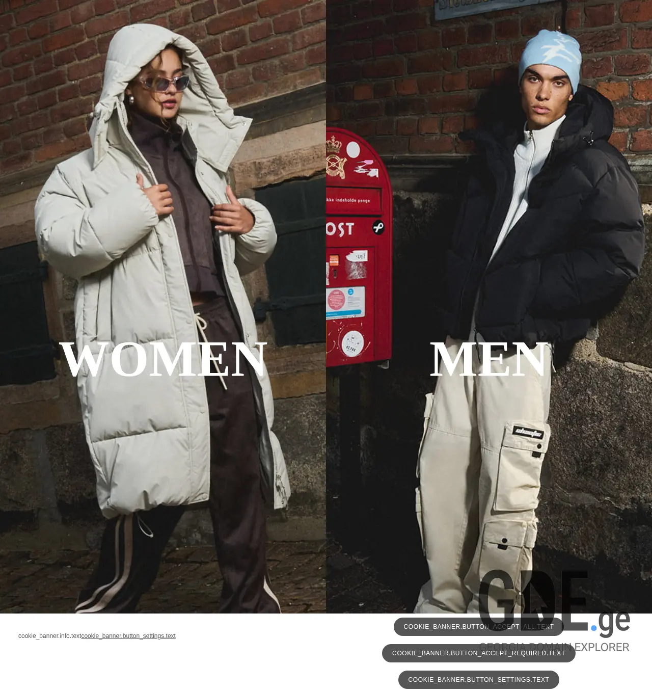 Screenshot of the site newyorker.ge at 2025-12-03