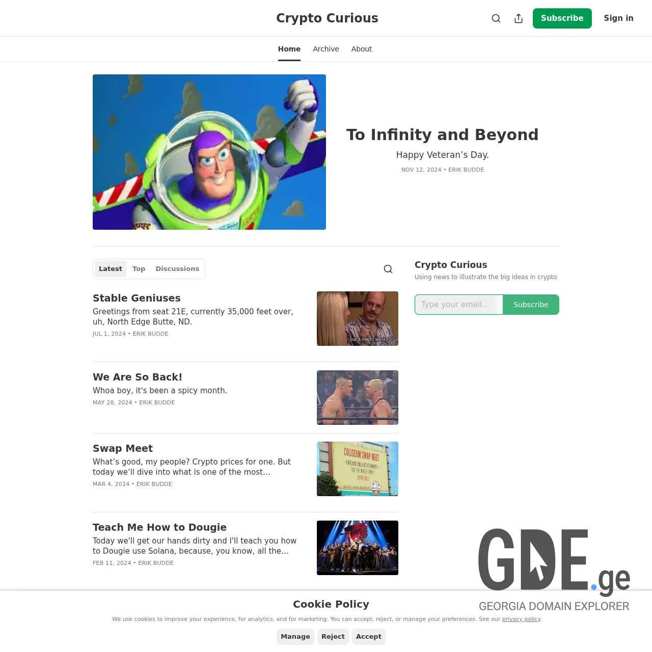 Screenshot of the site nexted.ge at 2025-12-12