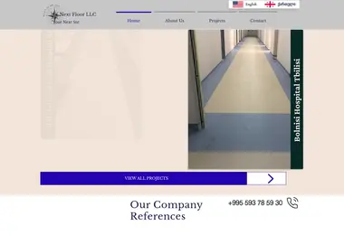 Screenshot of nextfloor.ge