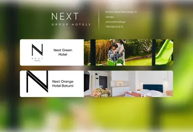 Screenshot of nextgrouphotels.ge