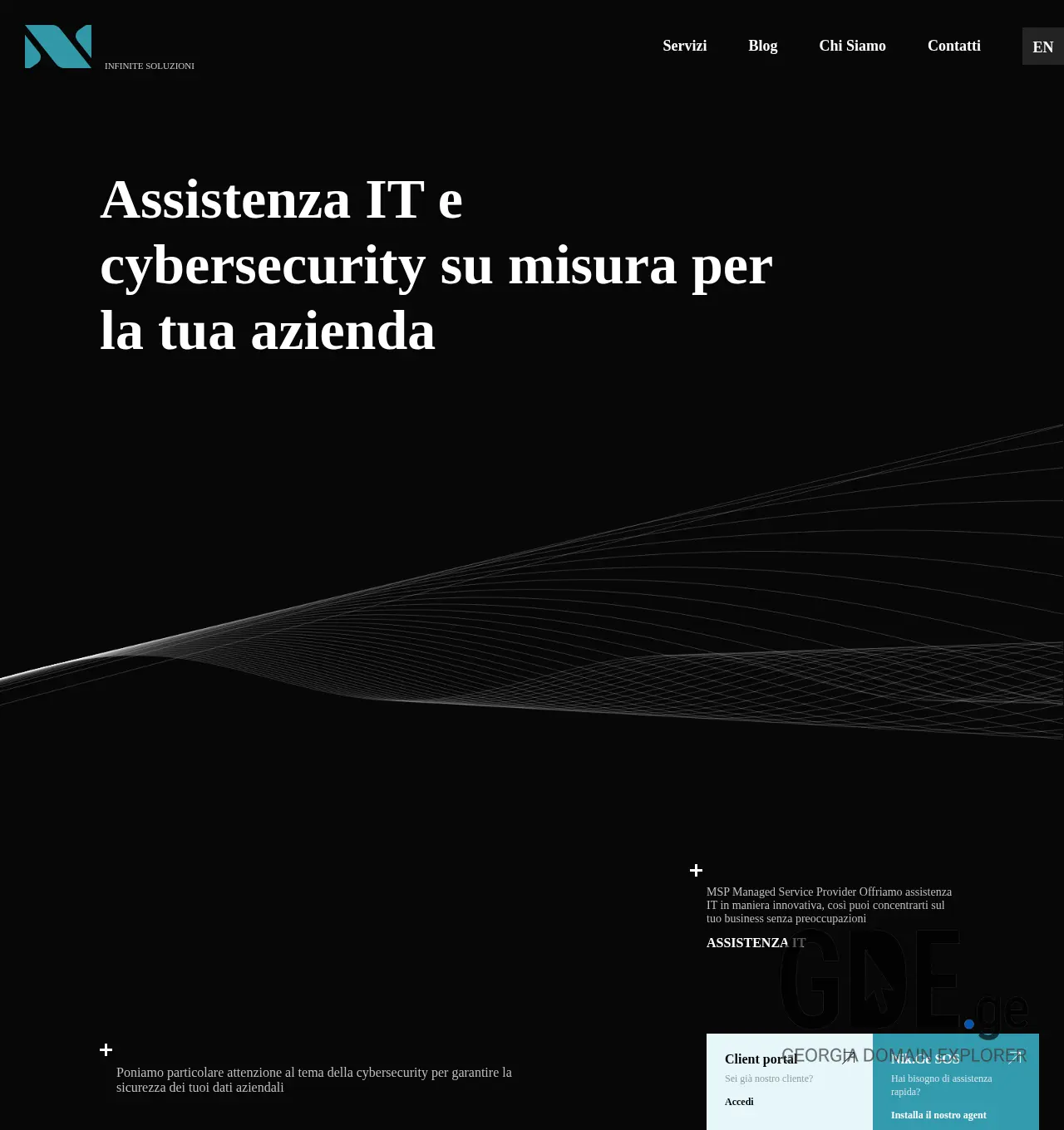 Screenshot of the site nik.ge at 2025-12-01