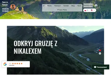 Скриншот nikalex.ge