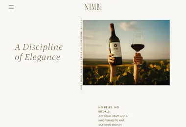 Screenshot of nimbi.ge