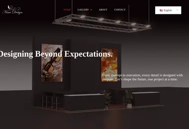 Screenshot of ninadesign.ge