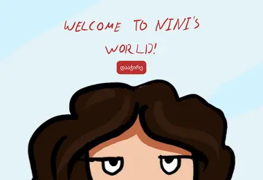 Screenshot of ninisworld.ge