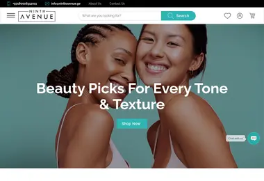 Screenshot of ninthavenue.ge