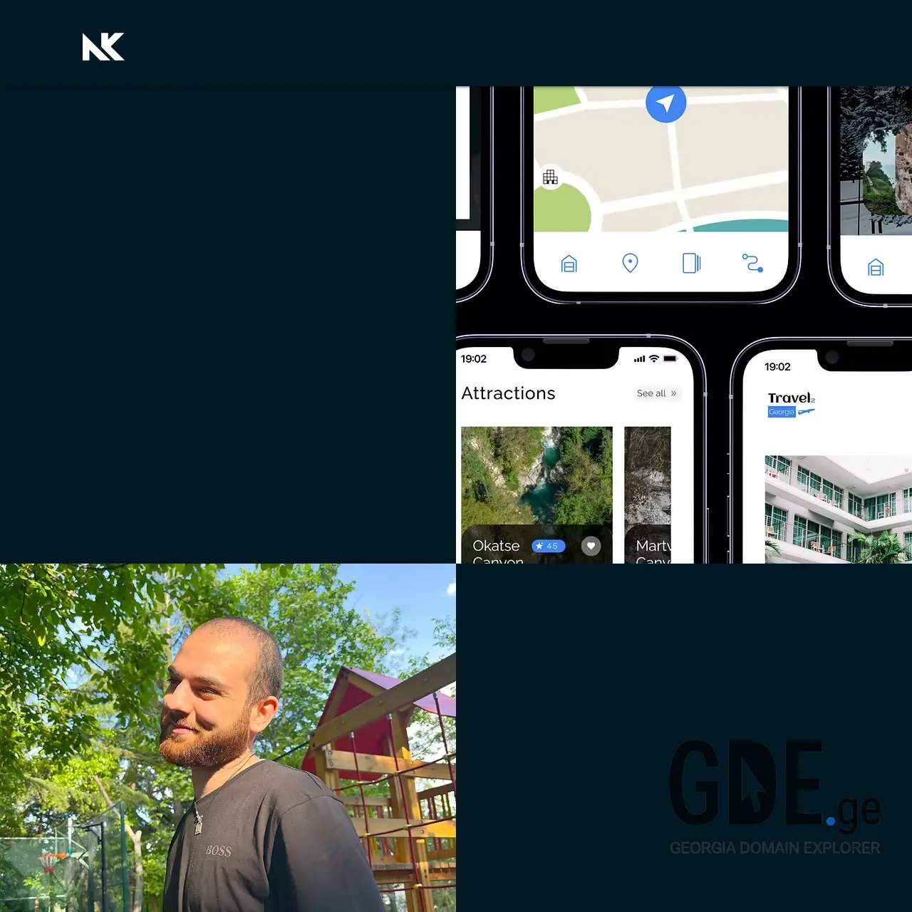 Screenshot of the site nkvatsabaia.ge at 2025-12-12