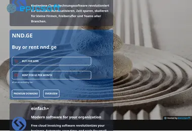 Screenshot of nnd.ge