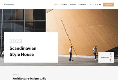 Screenshot of nonolympic.ge