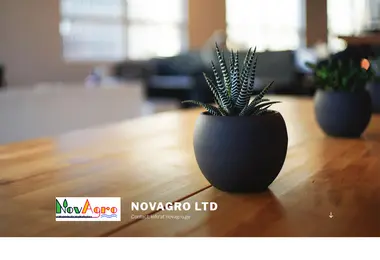 Screenshot of novagro.ge