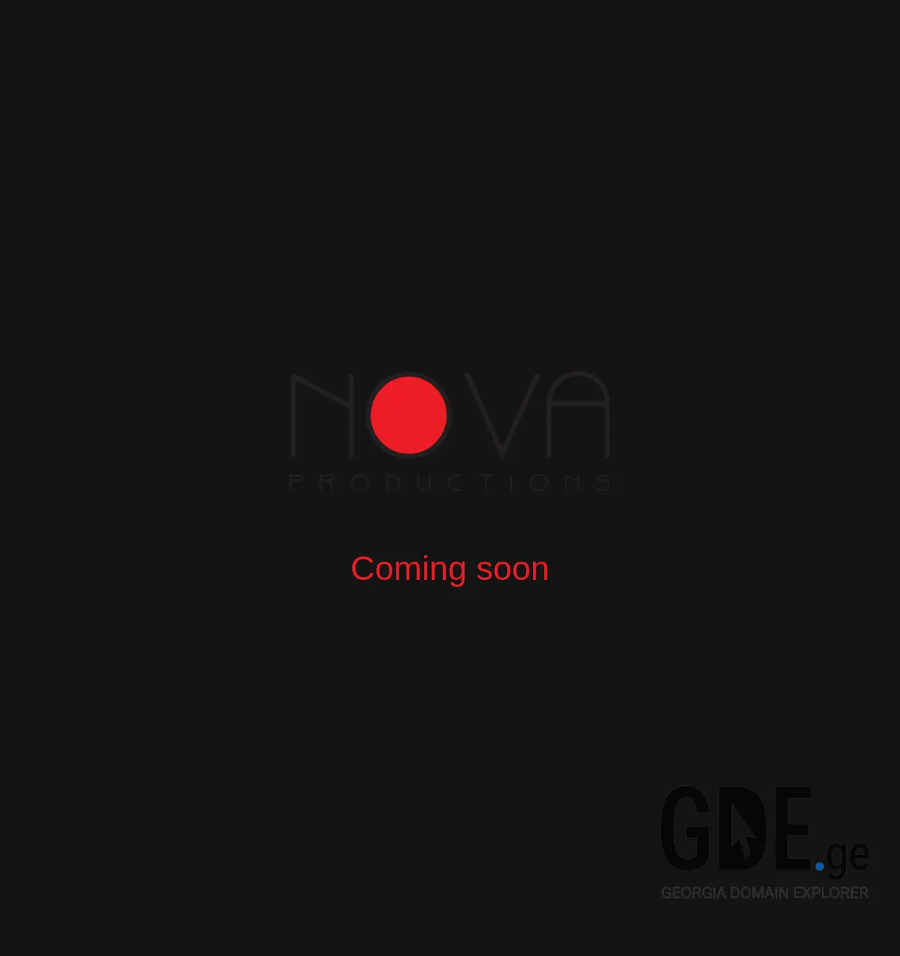 Screenshot of the site novatv.ge at 2025-11-29
