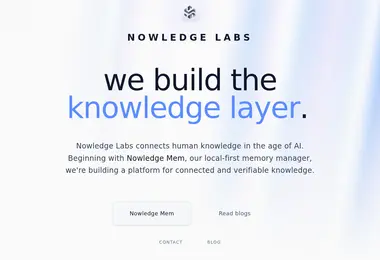 Screenshot of nowled.ge