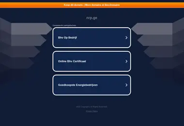 nrp.ge-ის ეკრანის სურათი