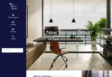 Скриншот nservice.ge
