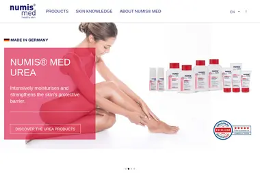 Скриншот numismed.ge