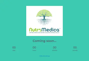 Скриншот nutramedica.ge