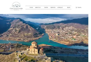 Скриншот oasistravel.ge