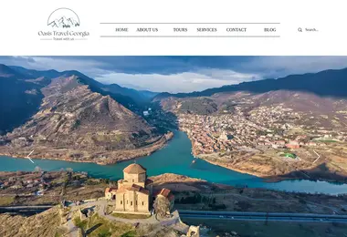 Скриншот oasistravel.ge