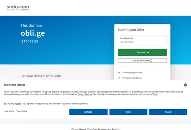 Скриншот obli.ge