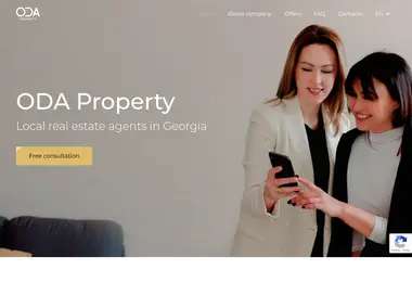 Скриншот odaproperty.ge